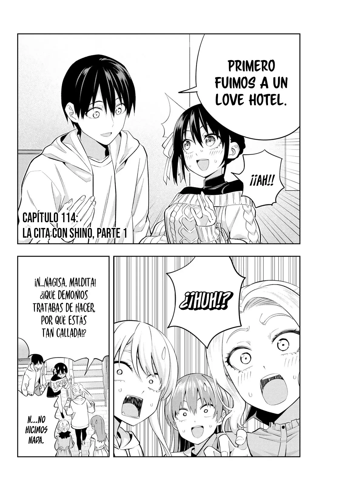 Kanojo mo Kanojo capítulo 114, página 4