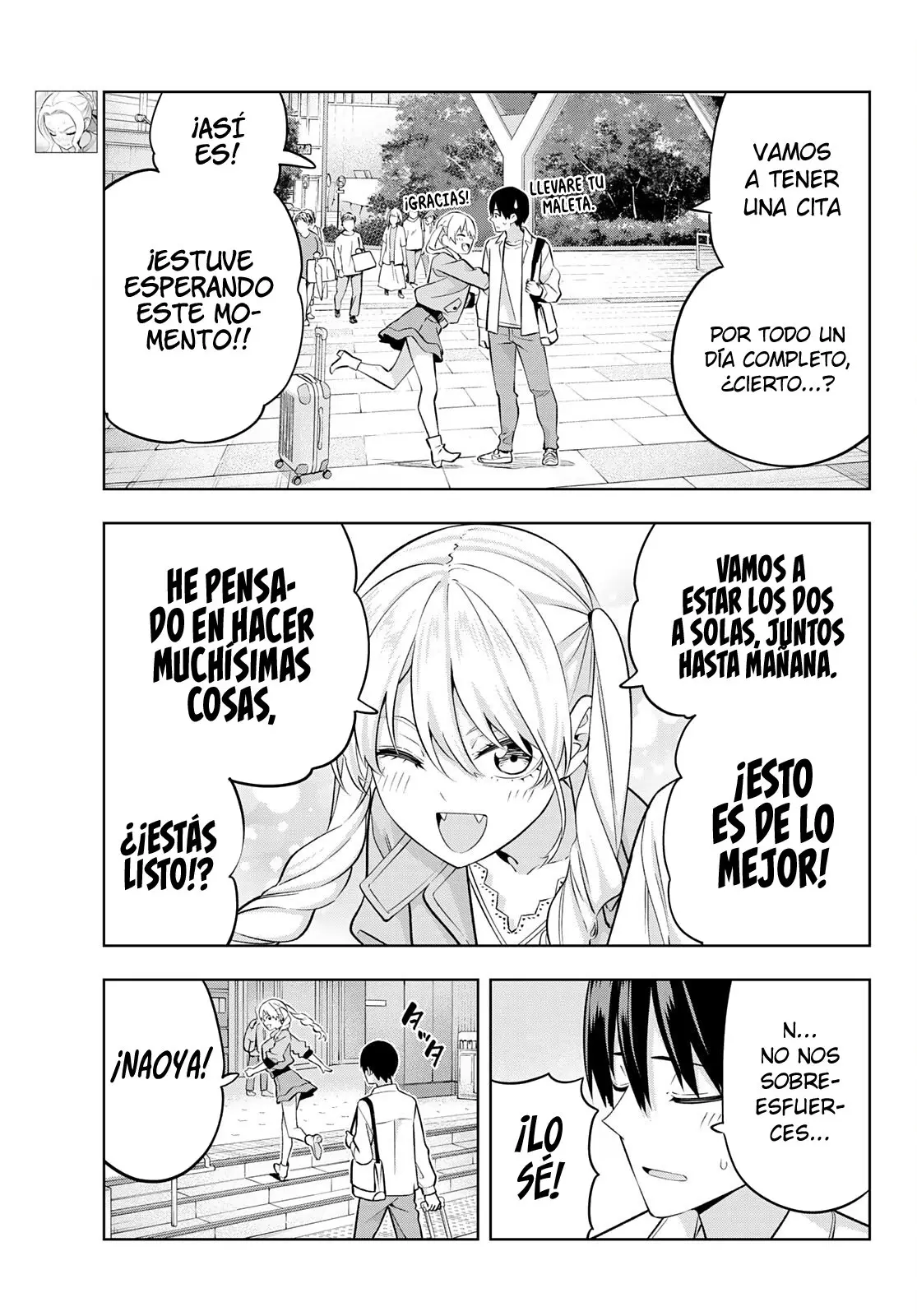 Kanojo mo Kanojo capítulo 116, página 7