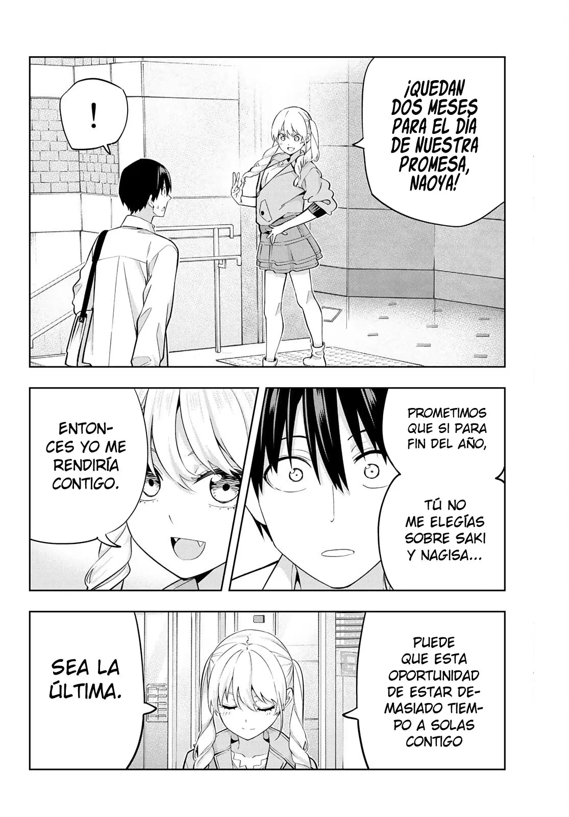 Kanojo mo Kanojo capítulo 116, página 8