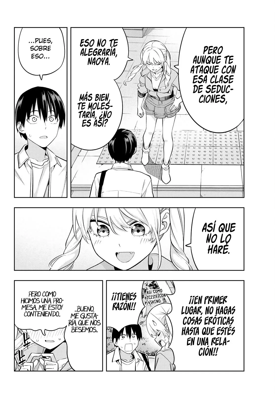 Kanojo mo Kanojo capítulo 116, página 10