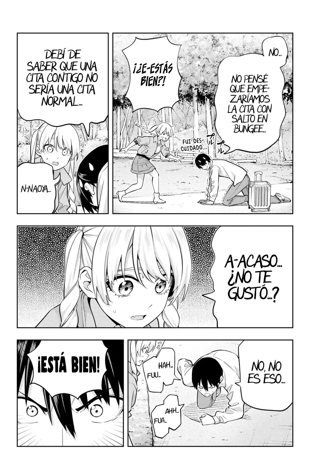 Kanojo mo Kanojo capítulo 117, página 8