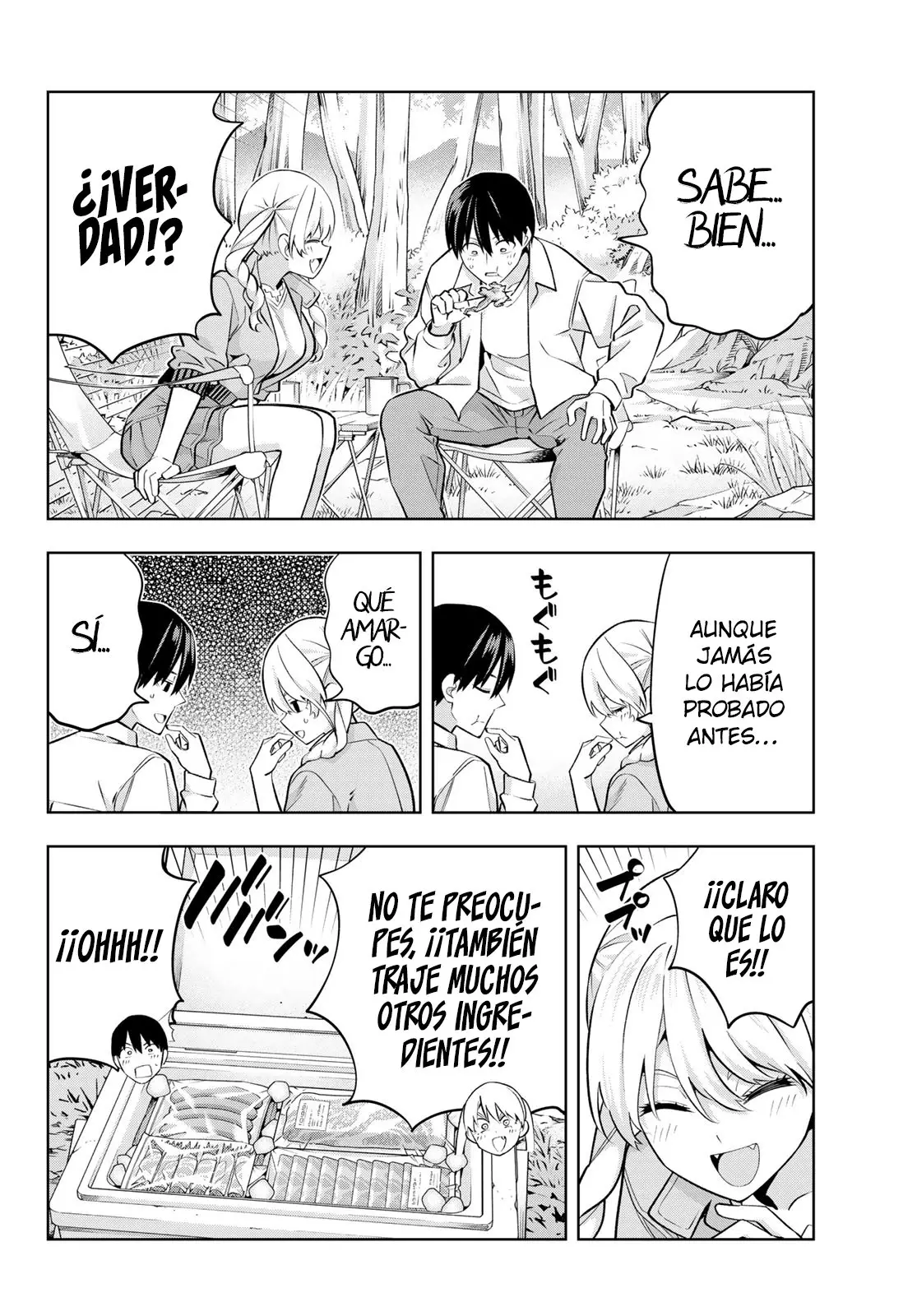 Kanojo mo Kanojo capítulo 117, página 14