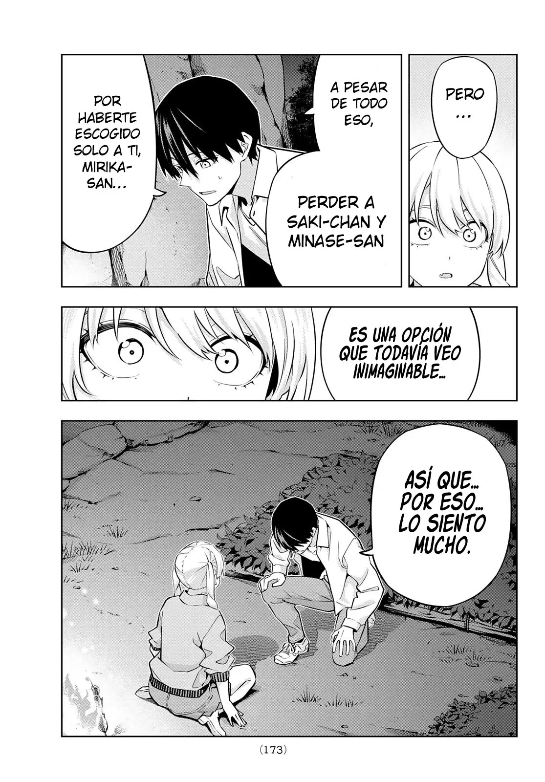 Kanojo mo Kanojo capítulo 119, página 12