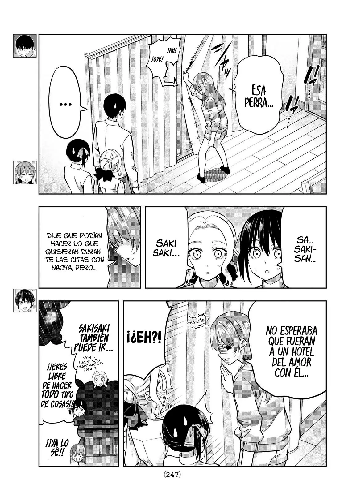 Kanojo mo Kanojo capítulo 120, página 5