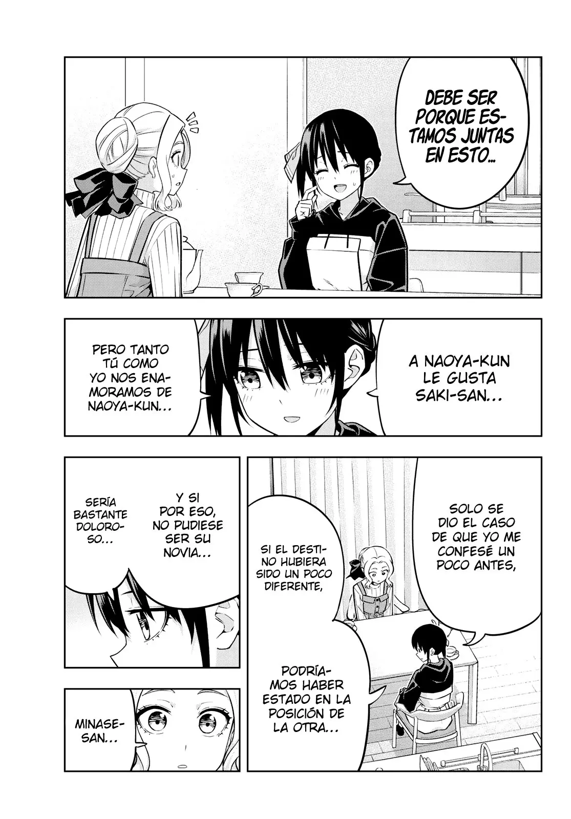 Kanojo mo Kanojo capítulo 123, página 5
