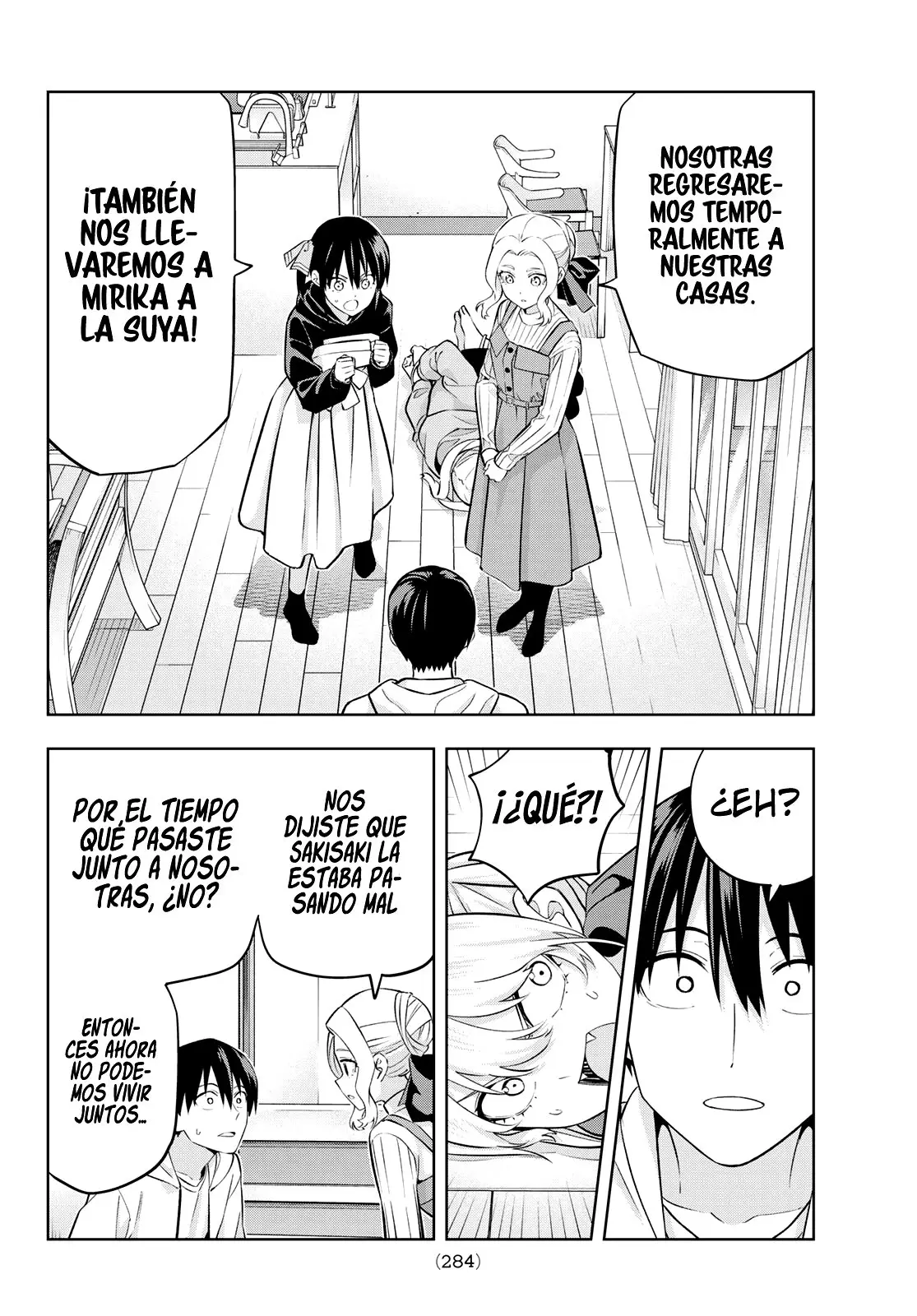 Kanojo mo Kanojo capítulo 123, página 12