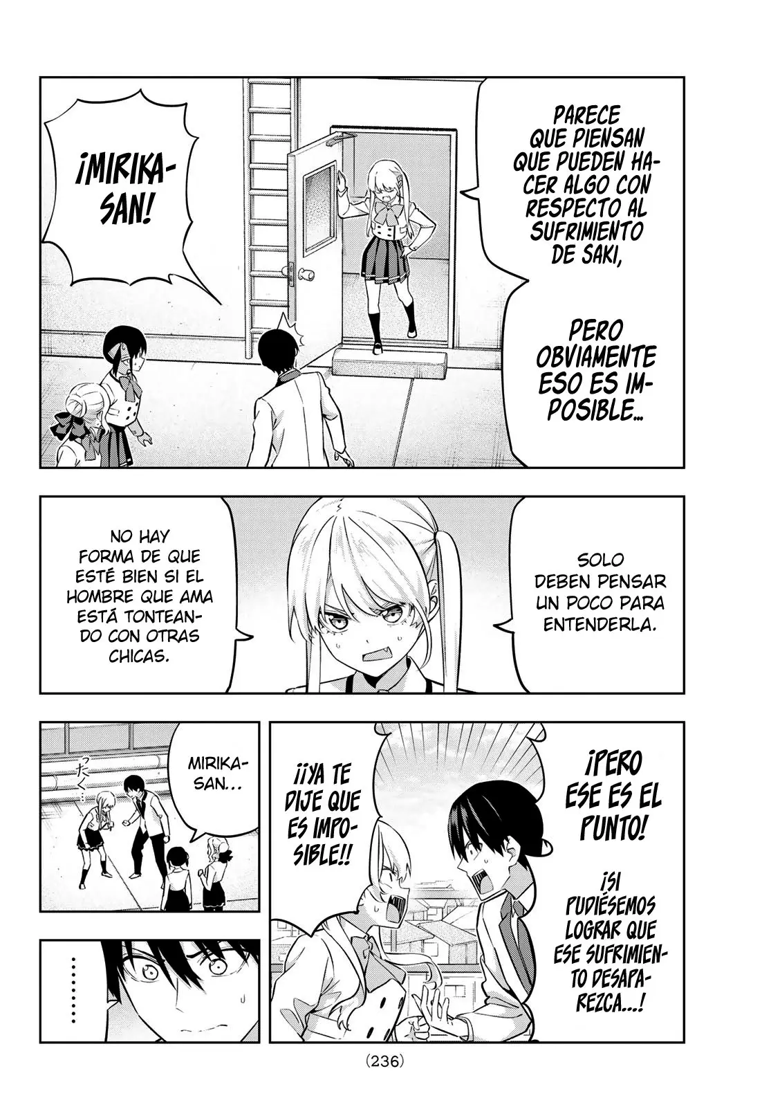 Kanojo mo Kanojo capítulo 124, página 6