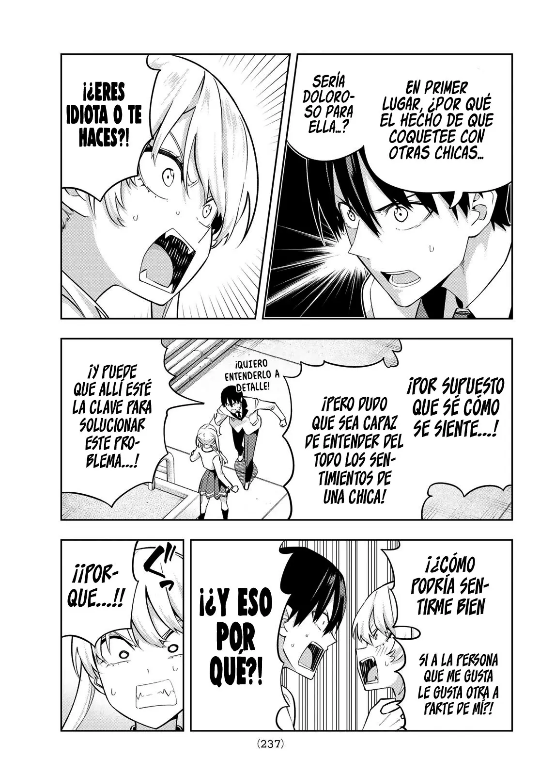 Kanojo mo Kanojo capítulo 124, página 7