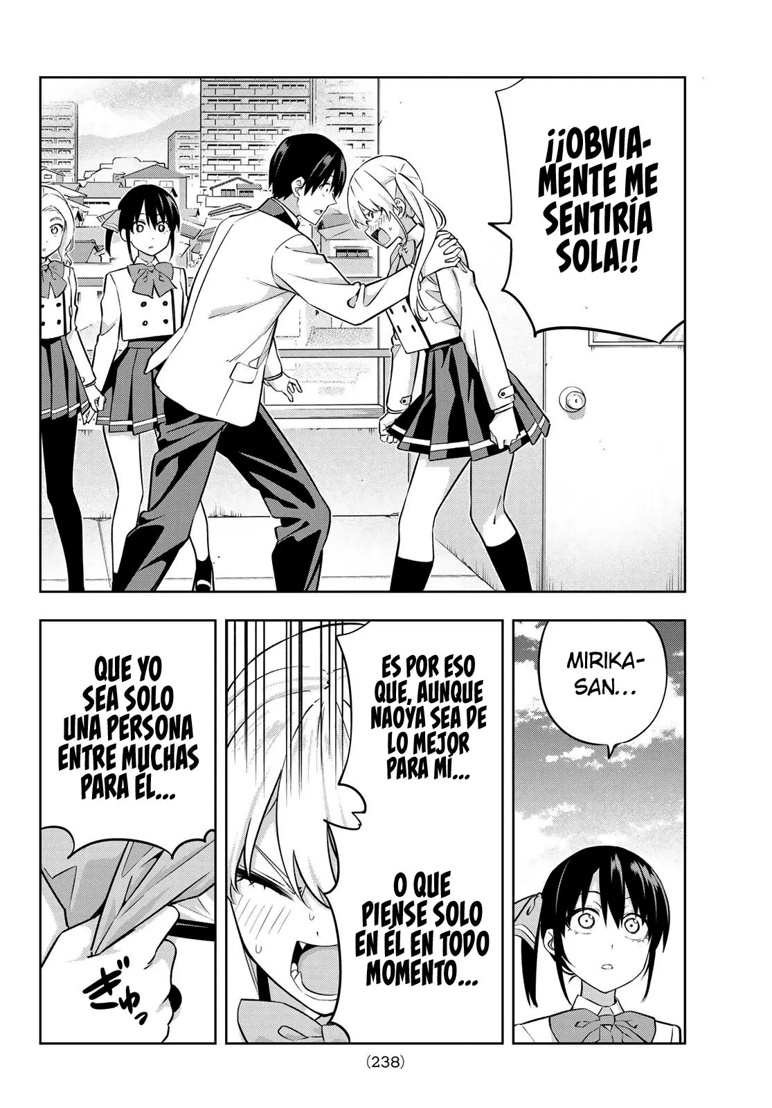 Kanojo mo Kanojo capítulo 124, página 8