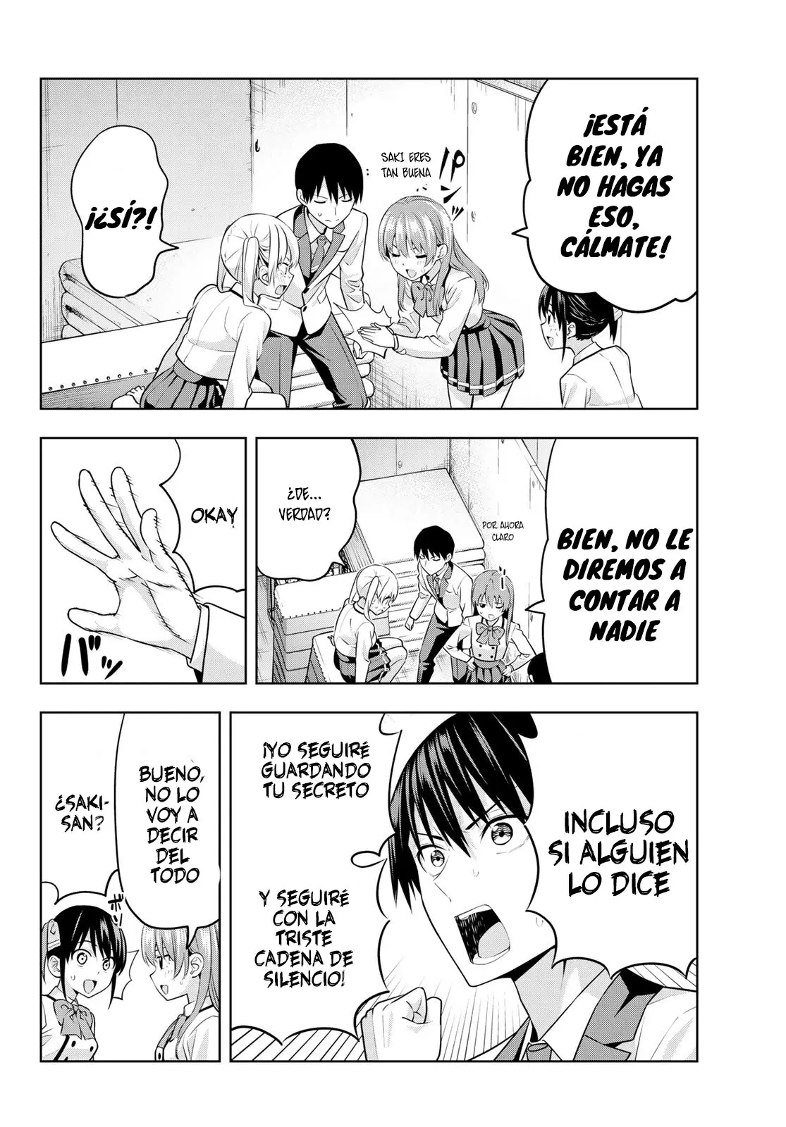 Kanojo mo Kanojo capítulo 13, página 13