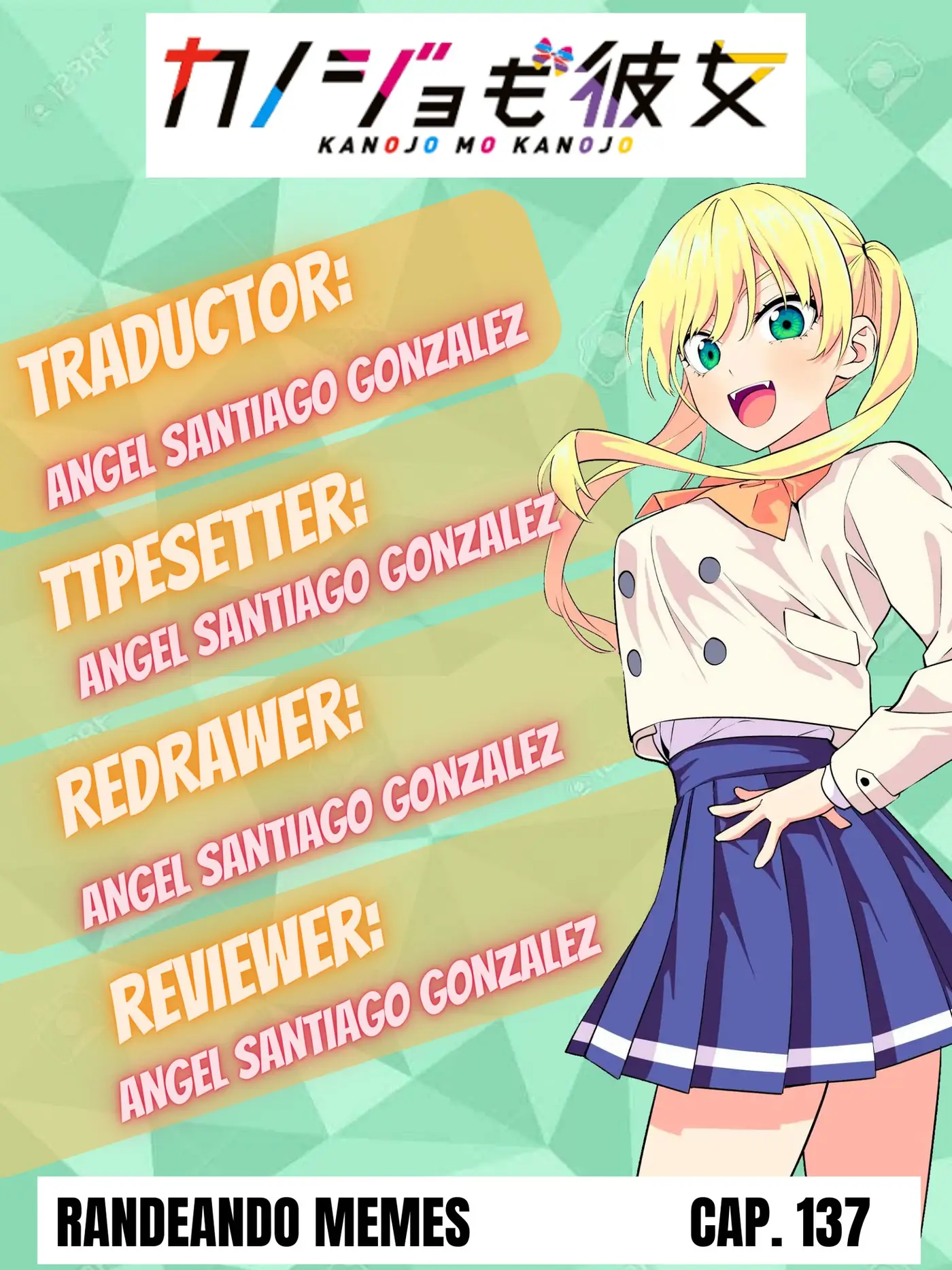 Kanojo mo Kanojo capítulo 137, página 17