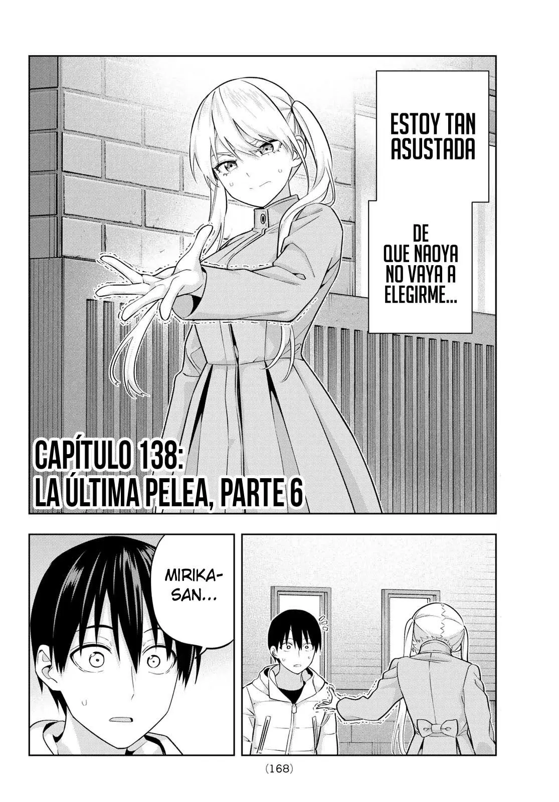 Kanojo mo Kanojo capítulo 138, página 2