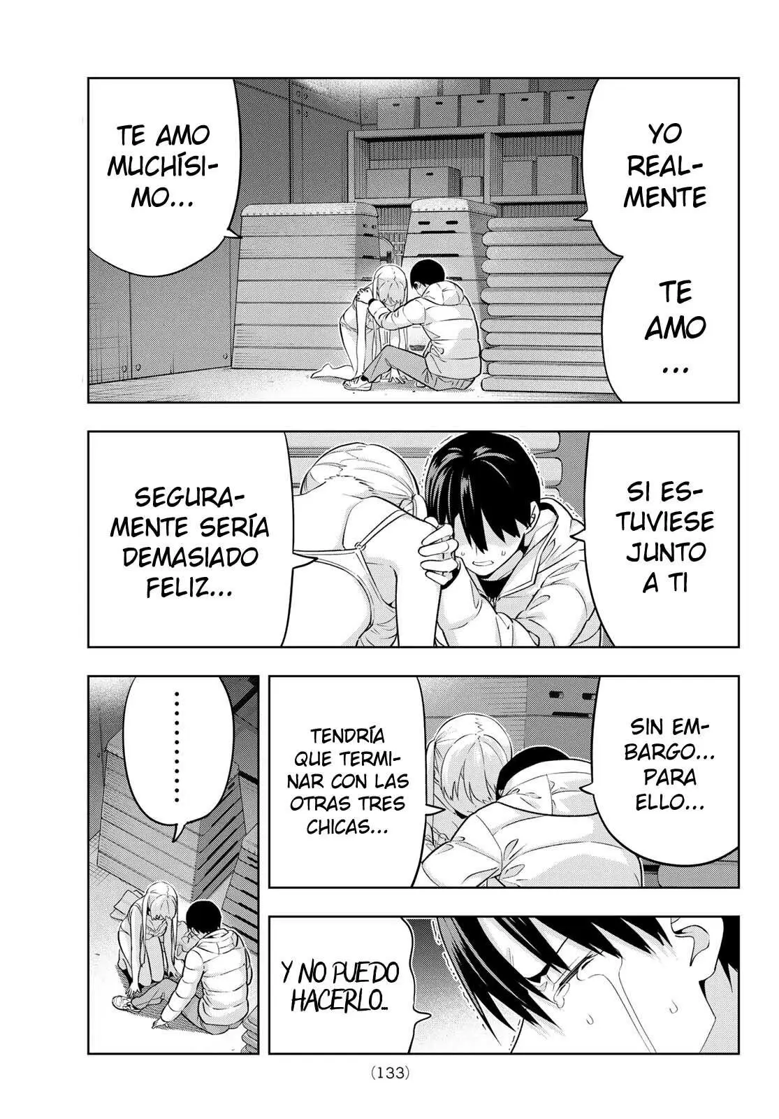 Kanojo mo Kanojo capítulo 139, página 3
