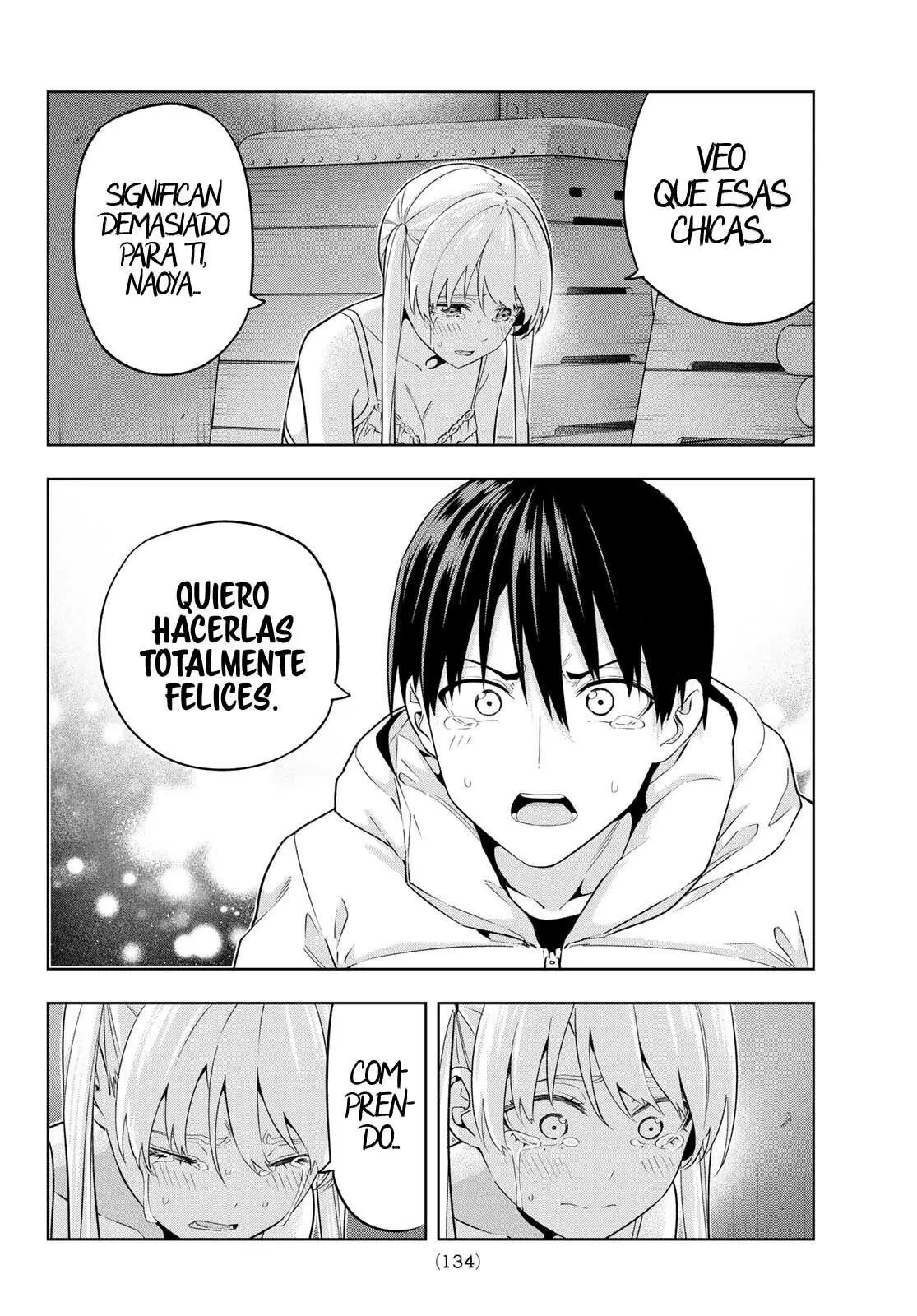 Kanojo mo Kanojo capítulo 139, página 4