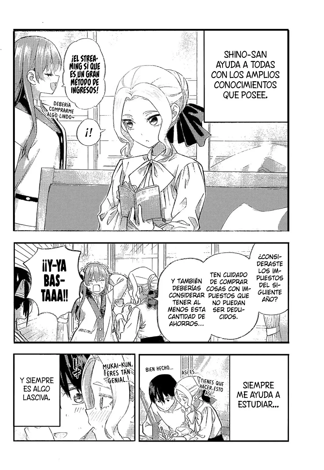 Kanojo mo Kanojo capítulo 144, página 9