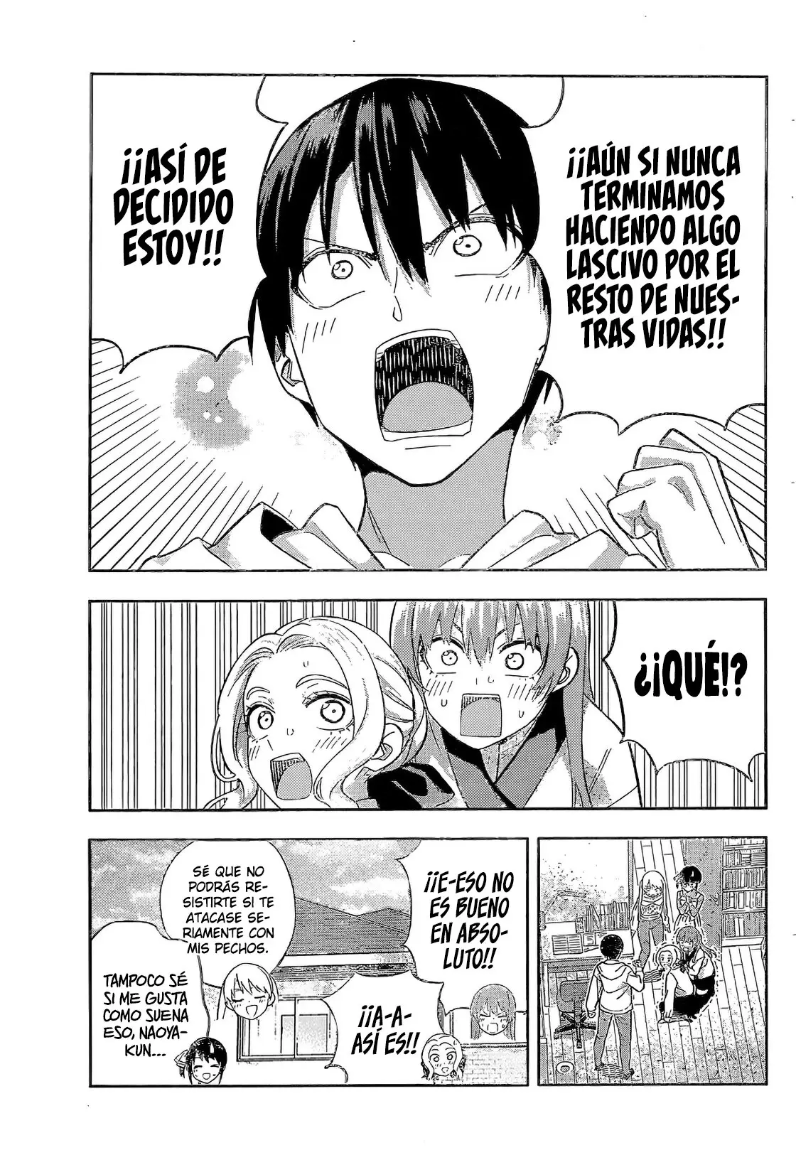Kanojo mo Kanojo capítulo 144, página 12