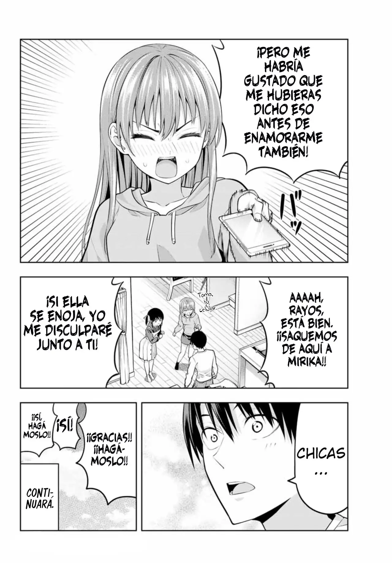 Kanojo mo Kanojo capítulo 16, página 18
