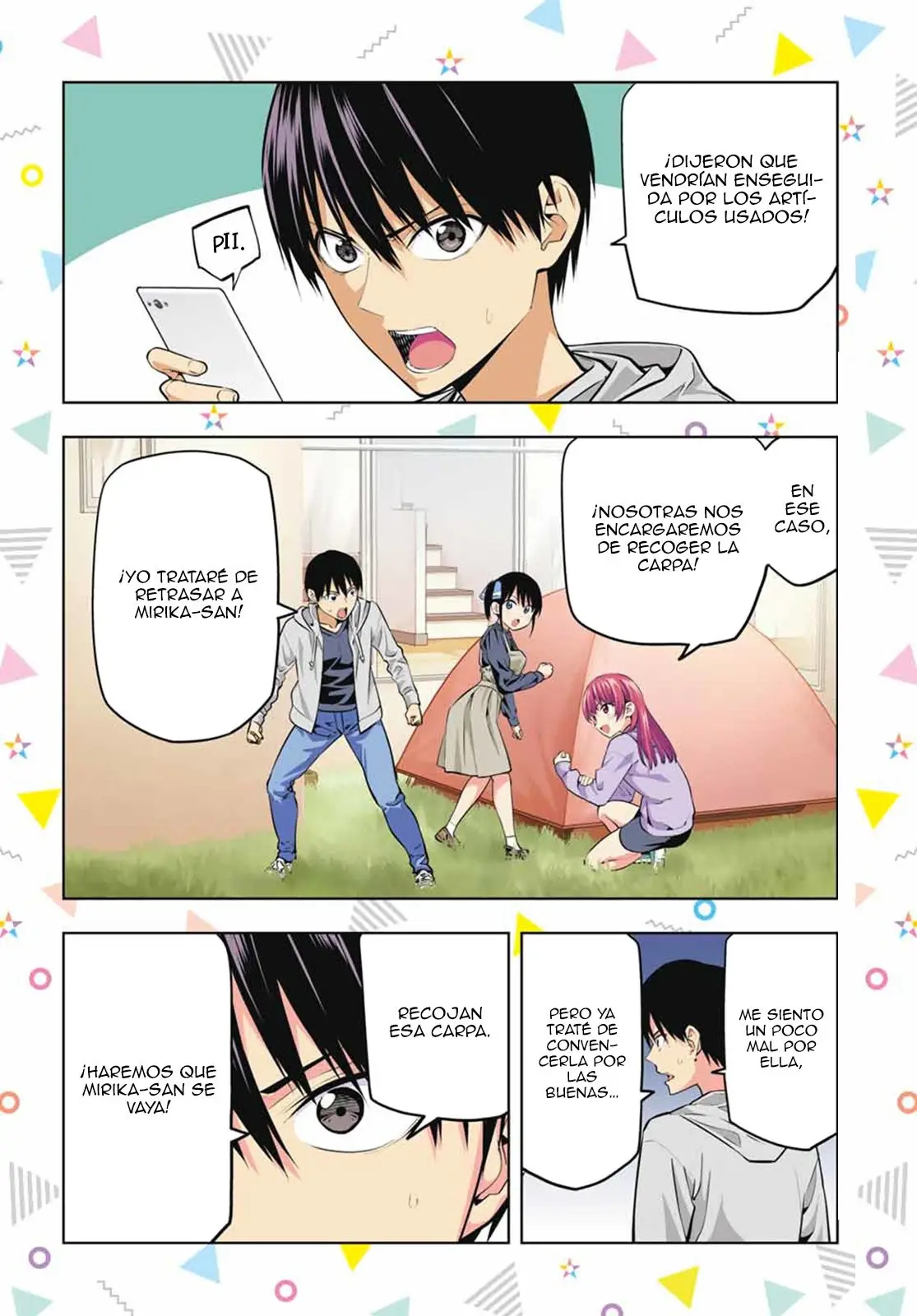 Kanojo mo Kanojo capítulo 17, página 3