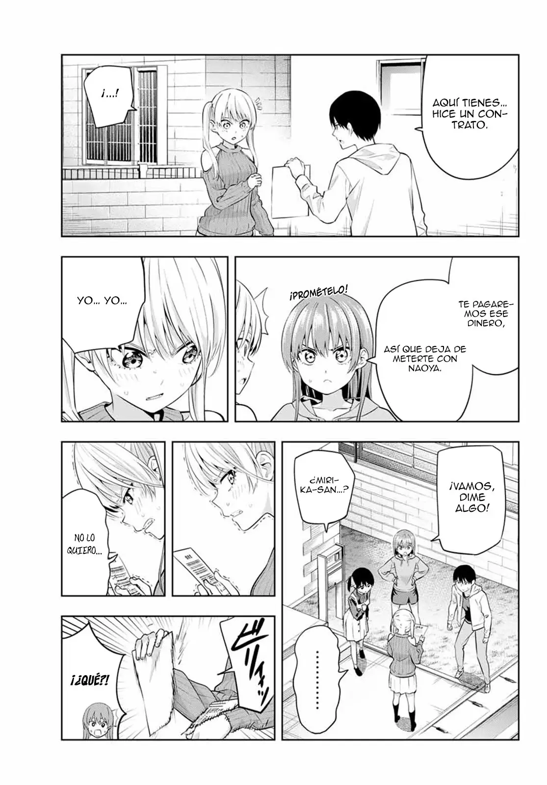 Kanojo mo Kanojo capítulo 17, página 17