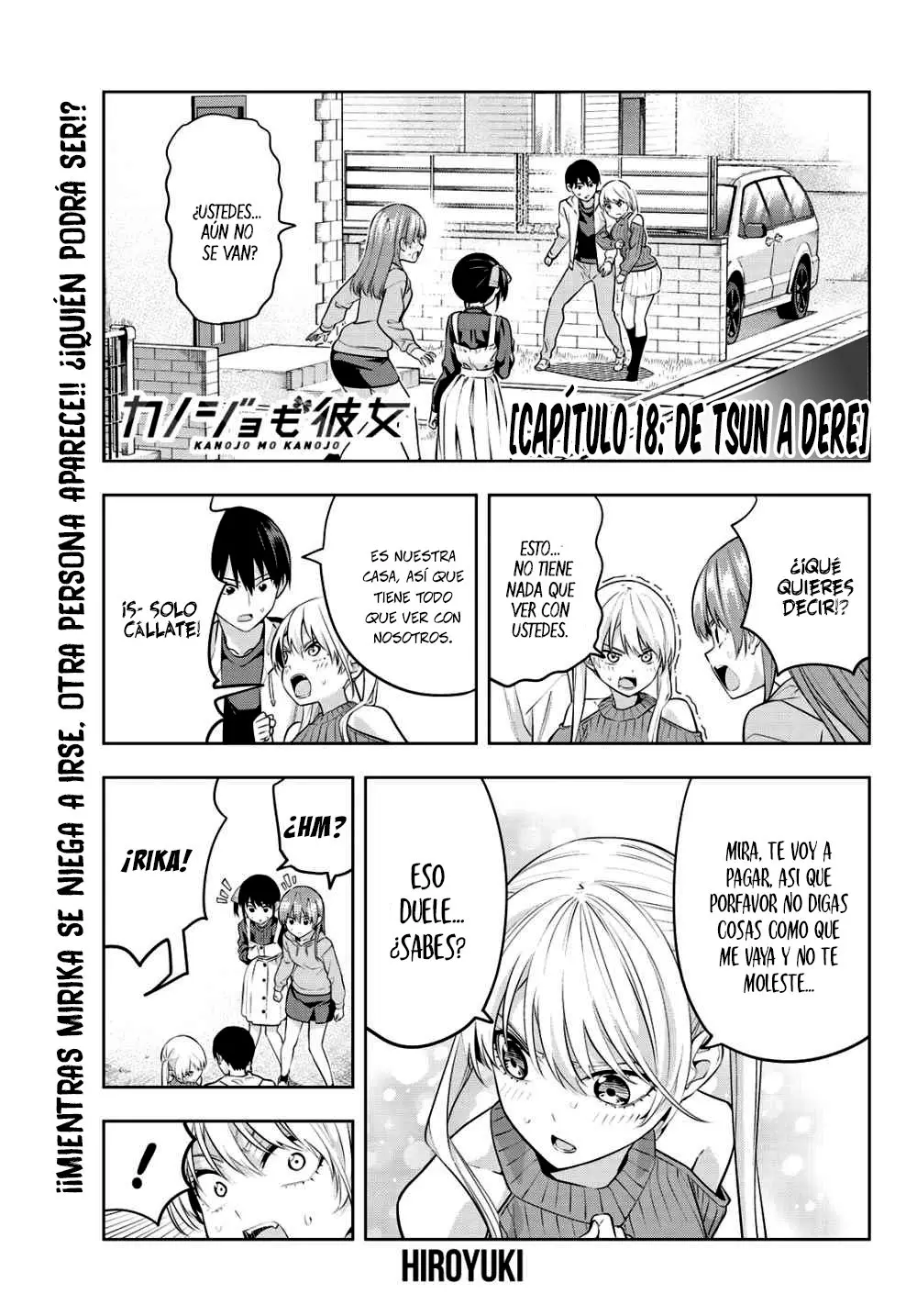 Kanojo mo Kanojo capítulo 18, página 2