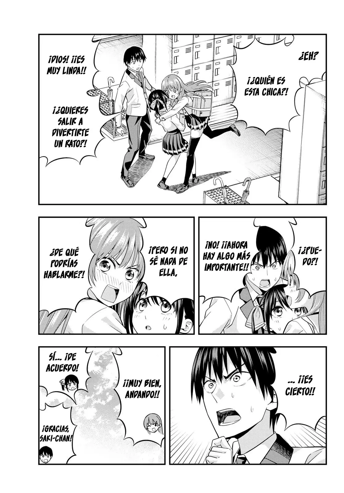 Kanojo mo Kanojo capítulo 2, página 4