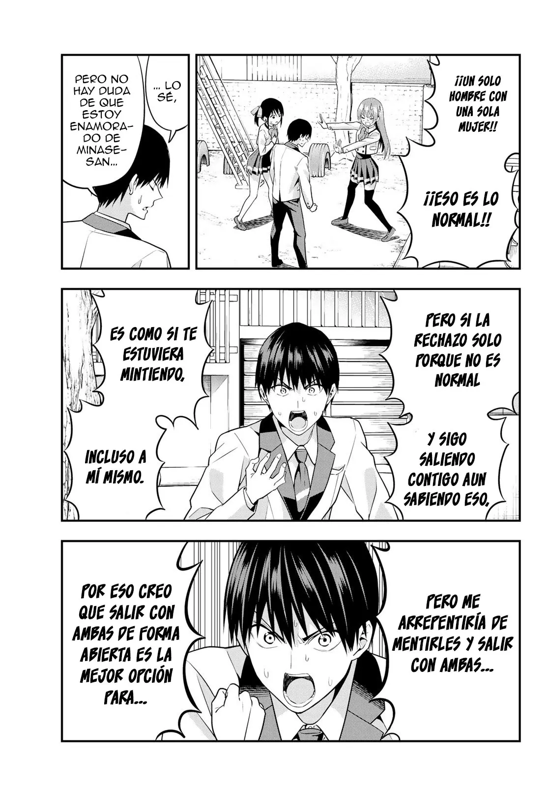 Kanojo mo Kanojo capítulo 2, página 14