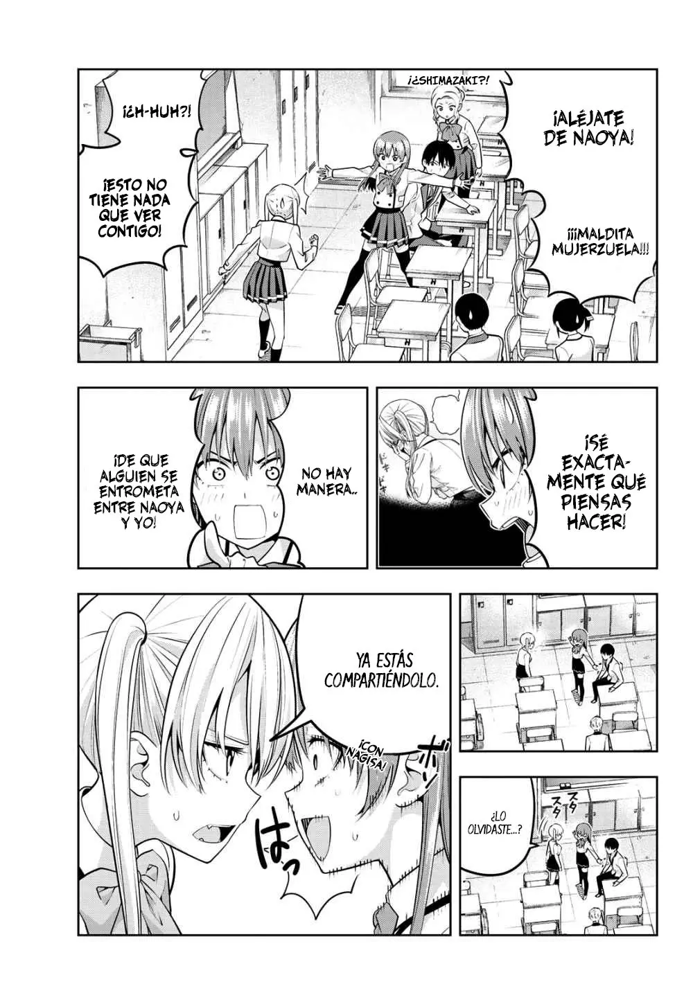 Kanojo mo Kanojo capítulo 21, página 4