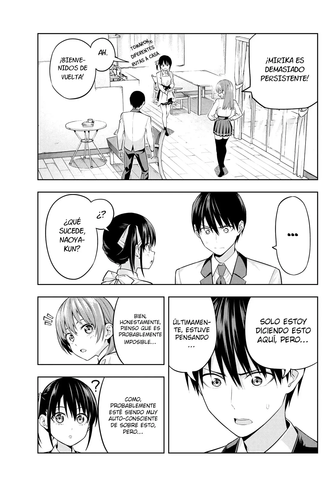 Kanojo mo Kanojo capítulo 23, página 4