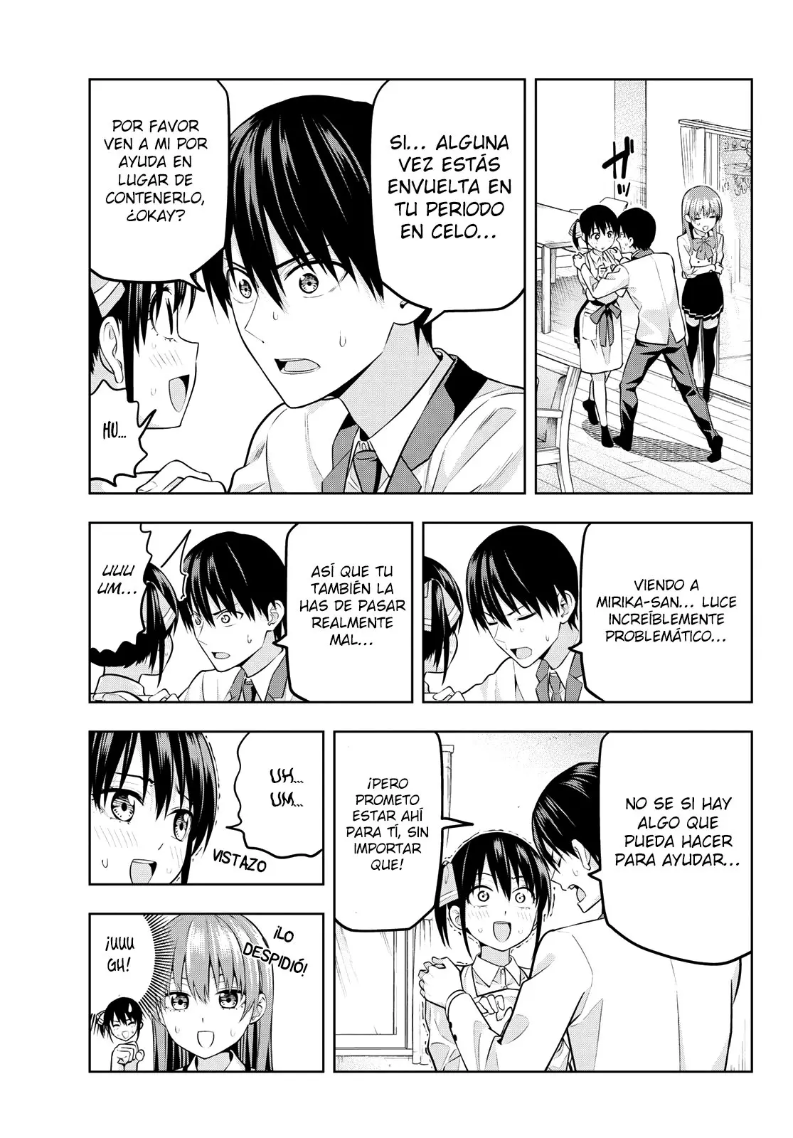 Kanojo mo Kanojo capítulo 23, página 12