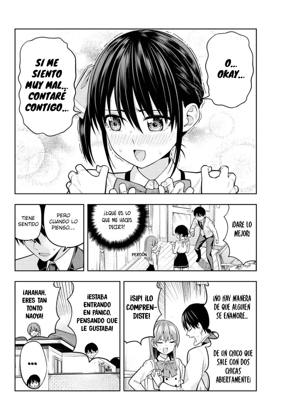 Kanojo mo Kanojo capítulo 23, página 13