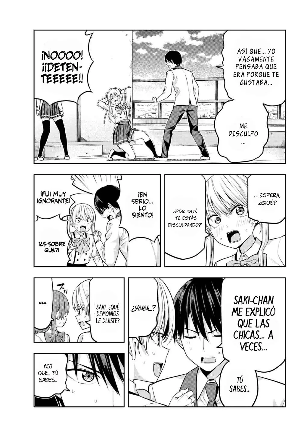 Kanojo mo Kanojo capítulo 24, página 5