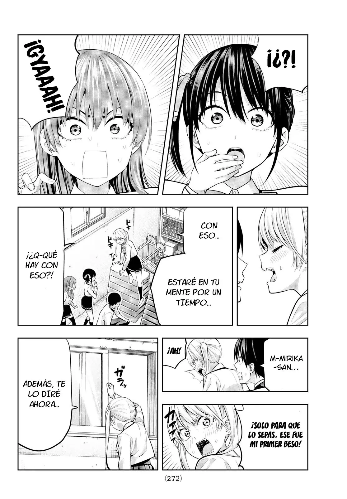 Kanojo mo Kanojo capítulo 25, página 14