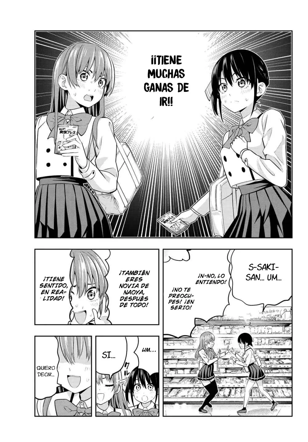 Kanojo mo Kanojo capítulo 27, página 8