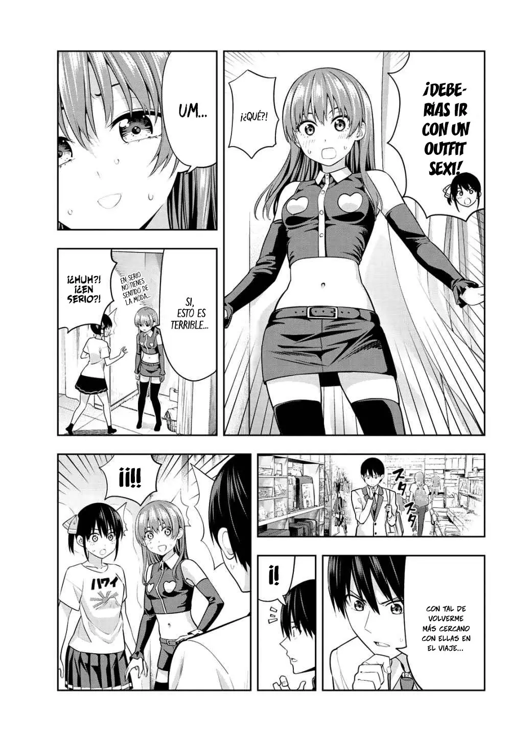Kanojo mo Kanojo capítulo 27, página 14