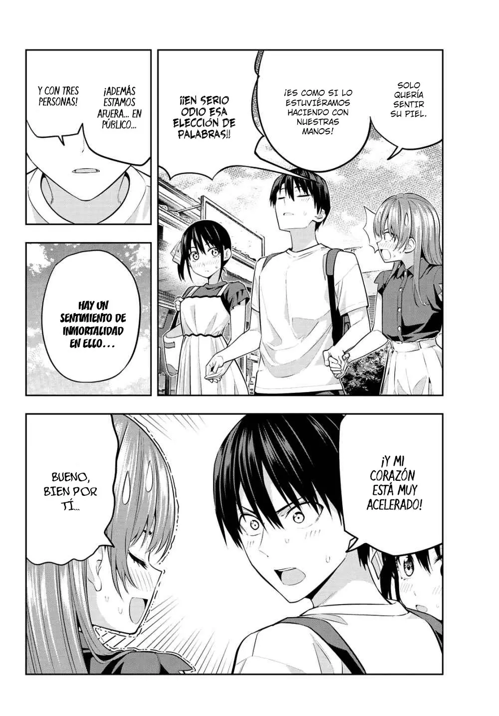 Kanojo mo Kanojo capítulo 28, página 14