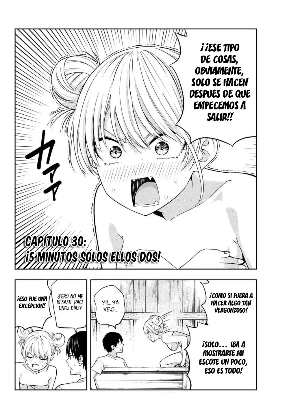 Kanojo mo Kanojo capítulo 30, página 3
