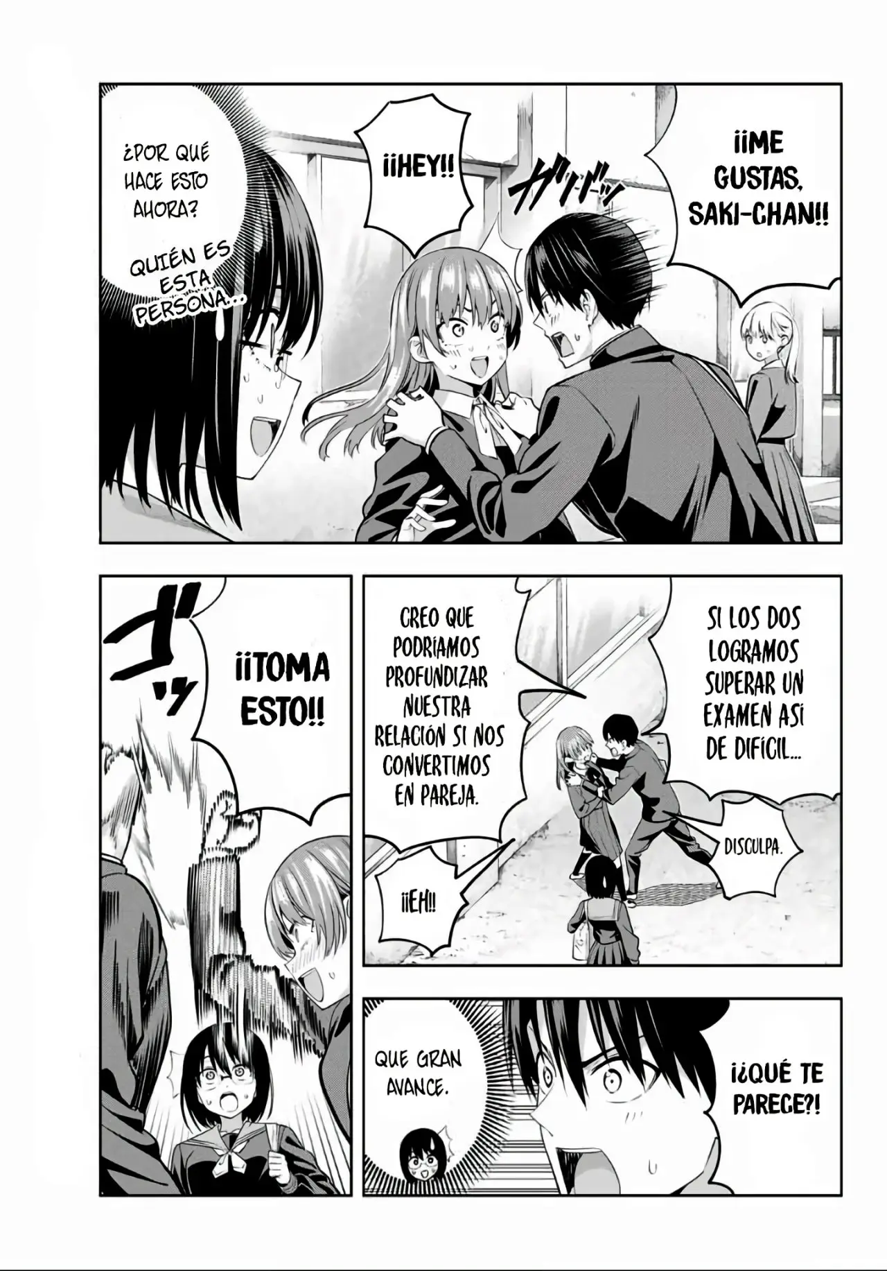 Kanojo mo Kanojo capítulo 33, página 8