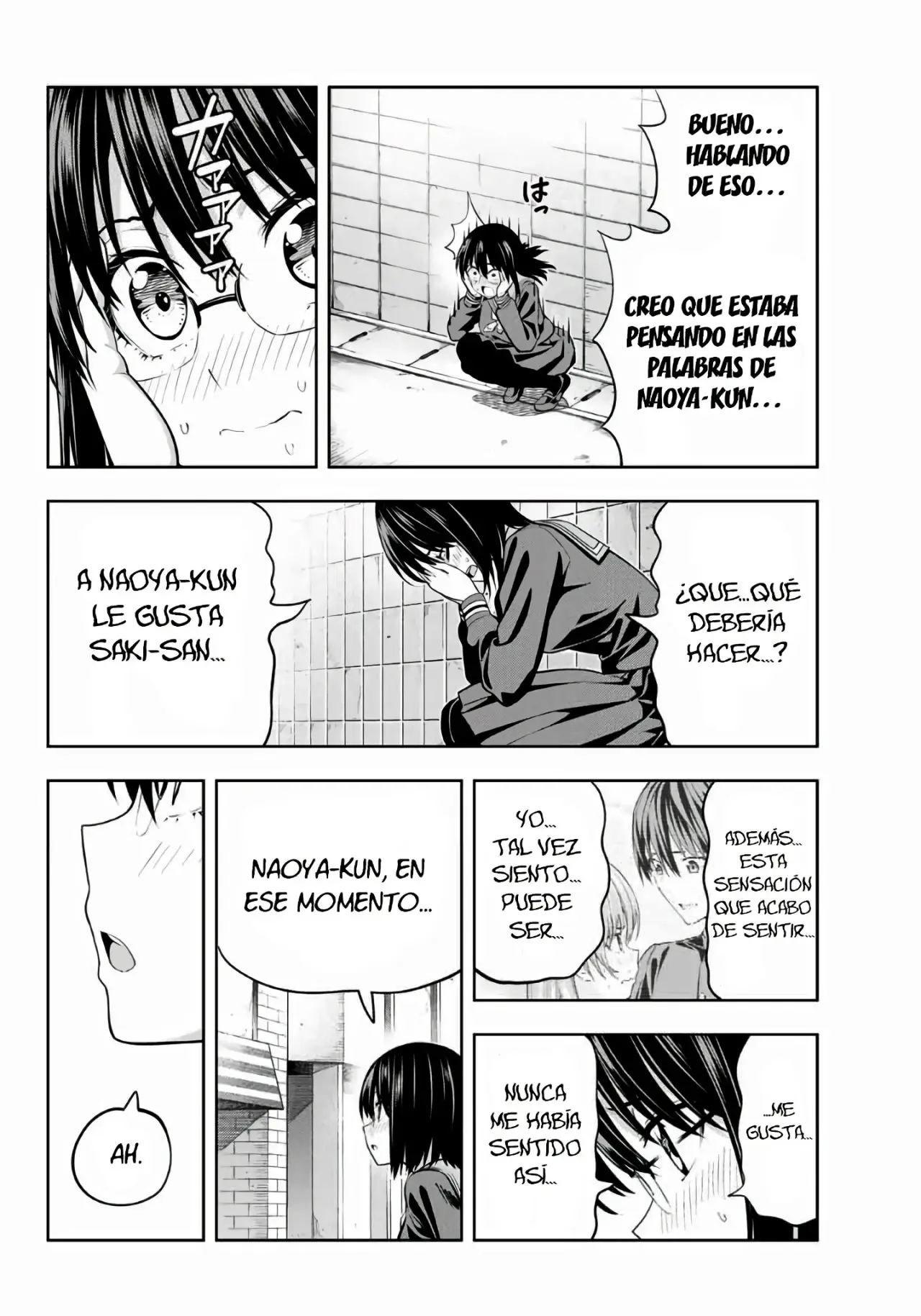 Kanojo mo Kanojo capítulo 33, página 15