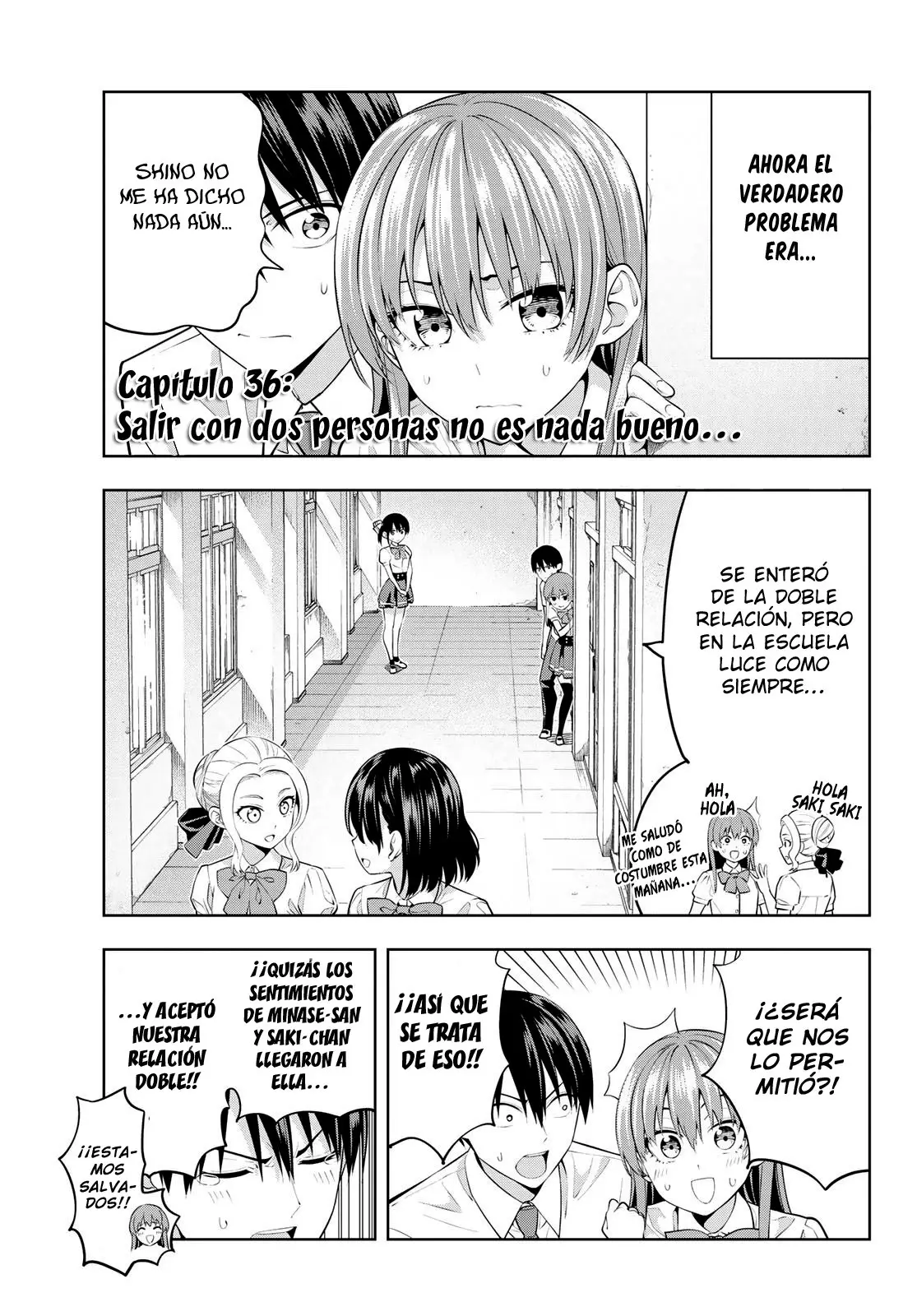 Kanojo mo Kanojo capítulo 36, página 5