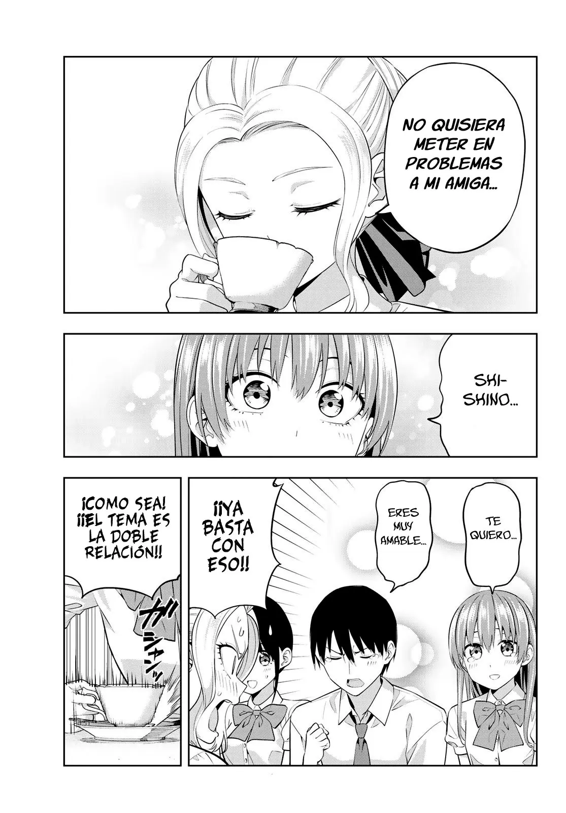 Kanojo mo Kanojo capítulo 36, página 7