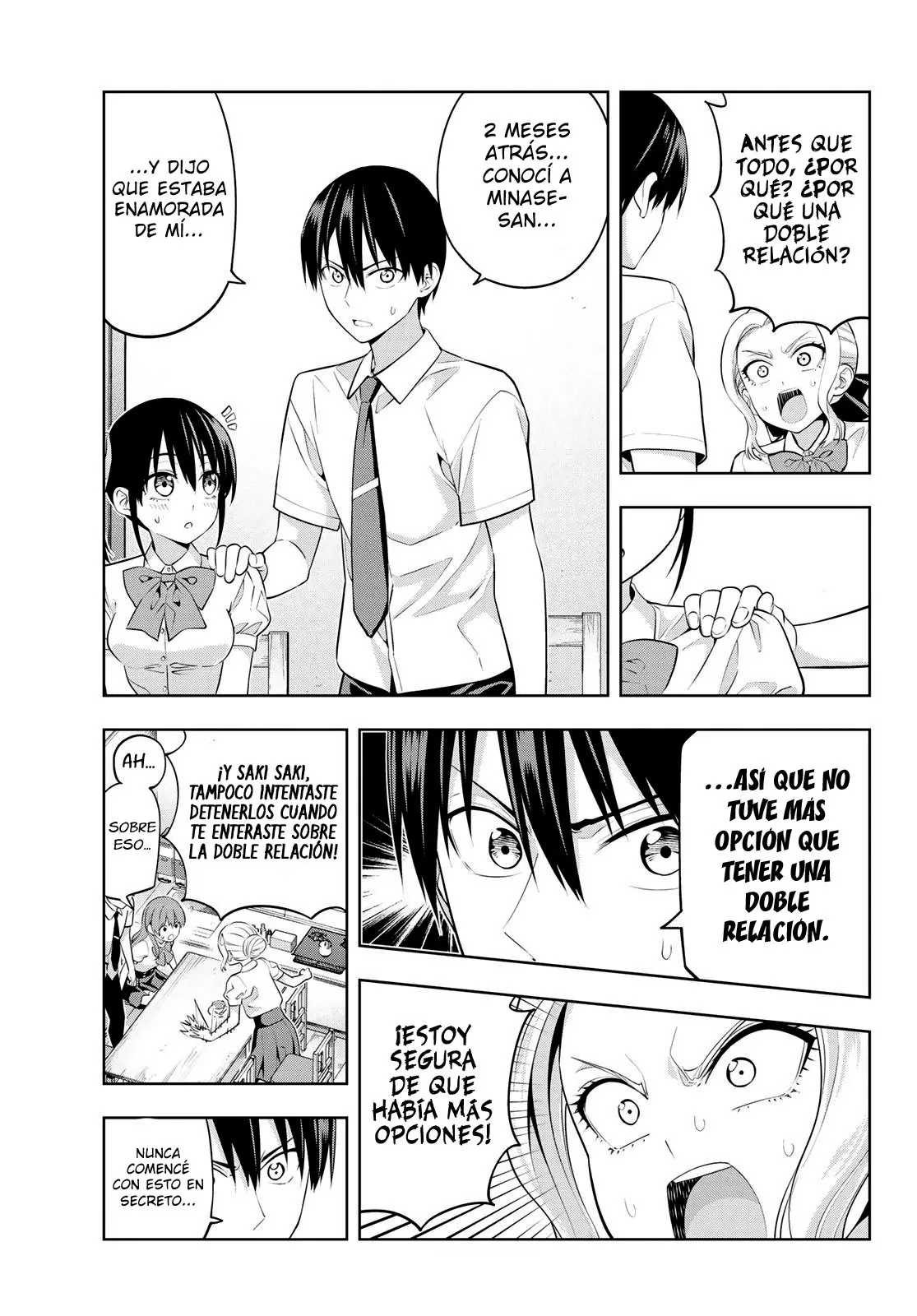 Kanojo mo Kanojo capítulo 36, página 9