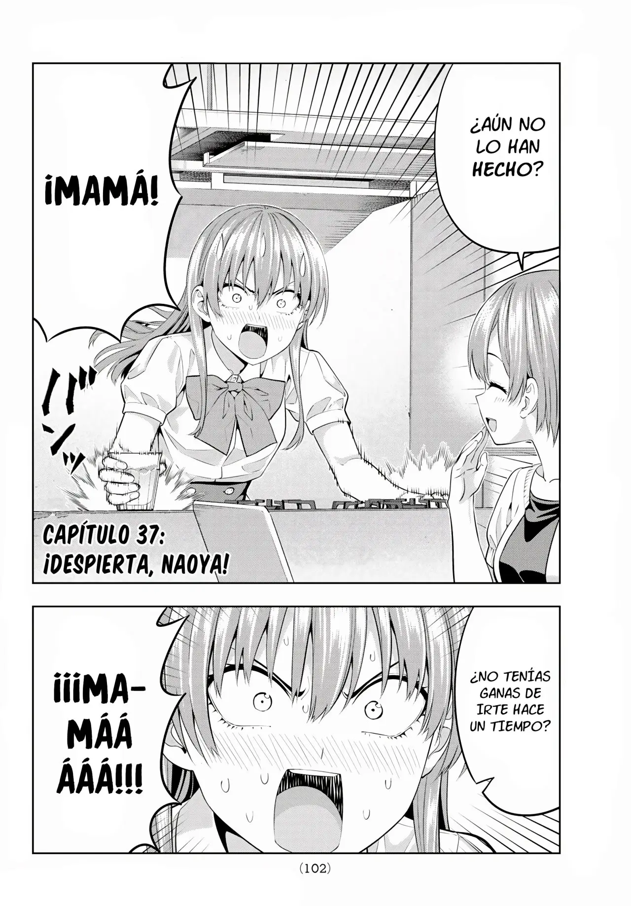 Kanojo mo Kanojo capítulo 37, página 3