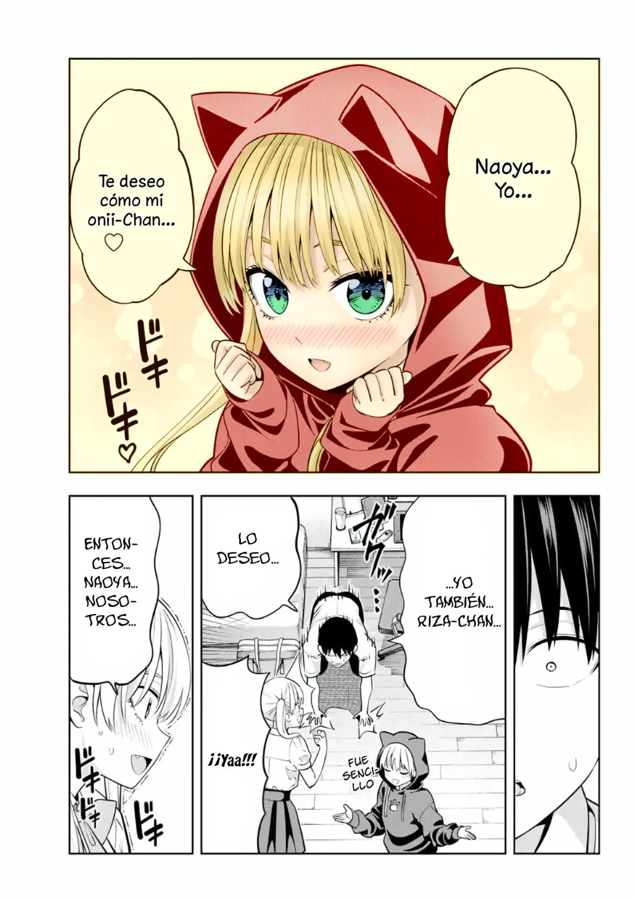 Kanojo mo Kanojo capítulo 39, página 10