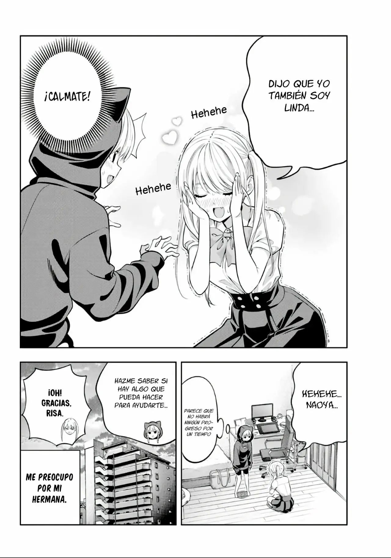 Kanojo mo Kanojo capítulo 39, página 16