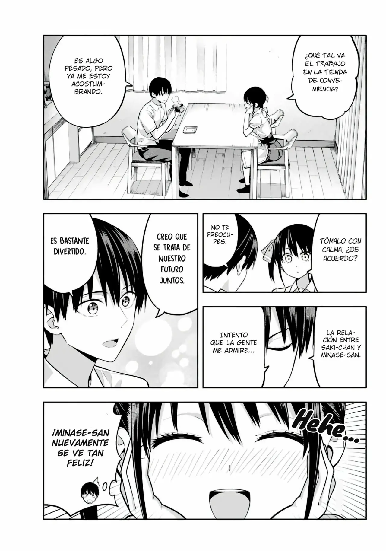 Kanojo mo Kanojo capítulo 40, página 4