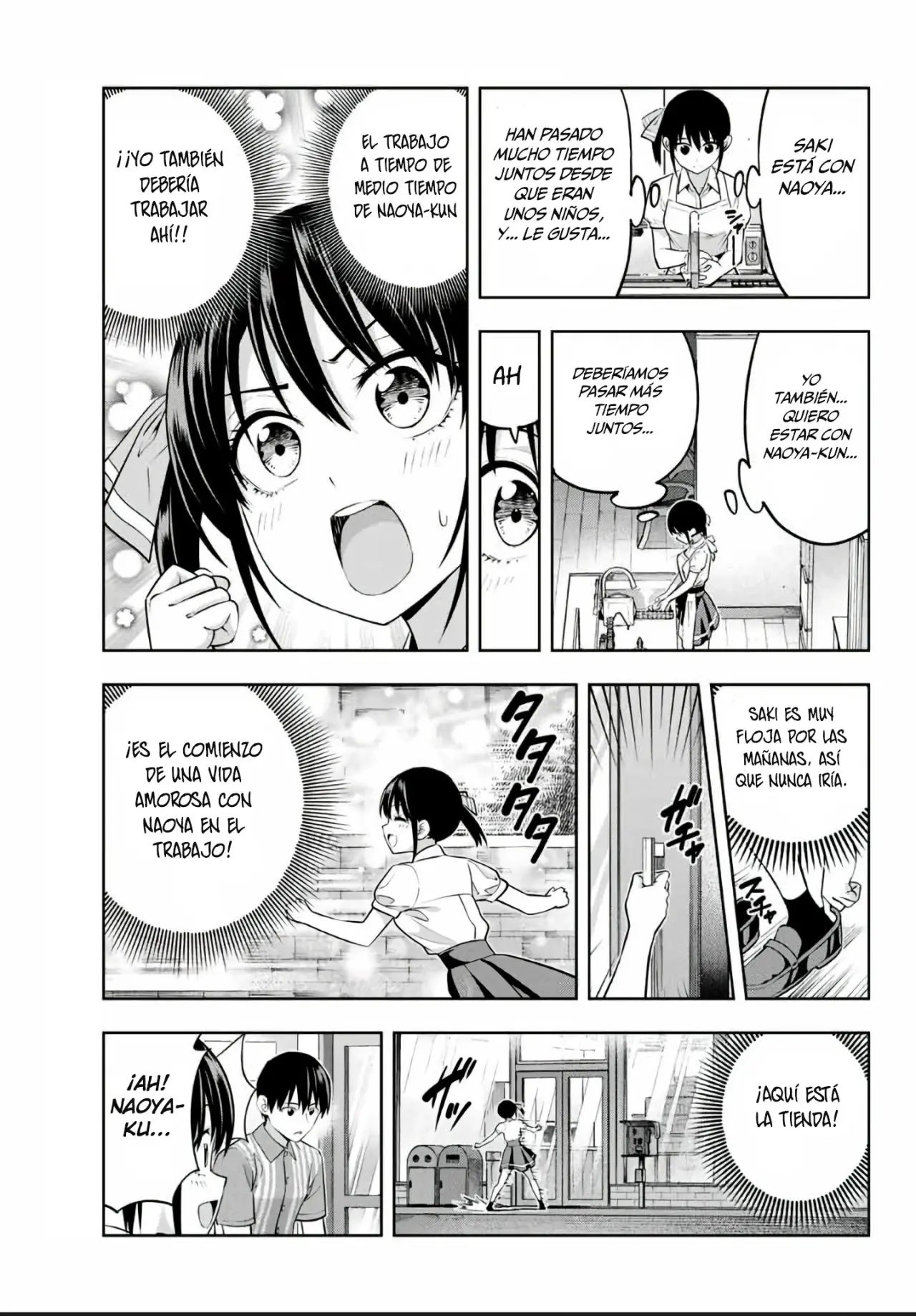 Kanojo mo Kanojo capítulo 40, página 6