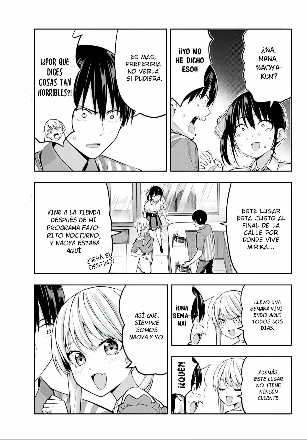 Kanojo mo Kanojo capítulo 40, página 8