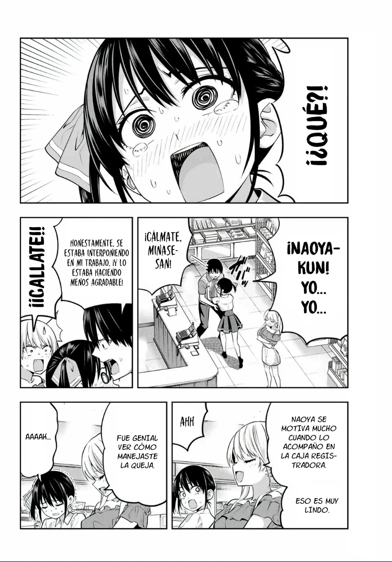 Kanojo mo Kanojo capítulo 40, página 9