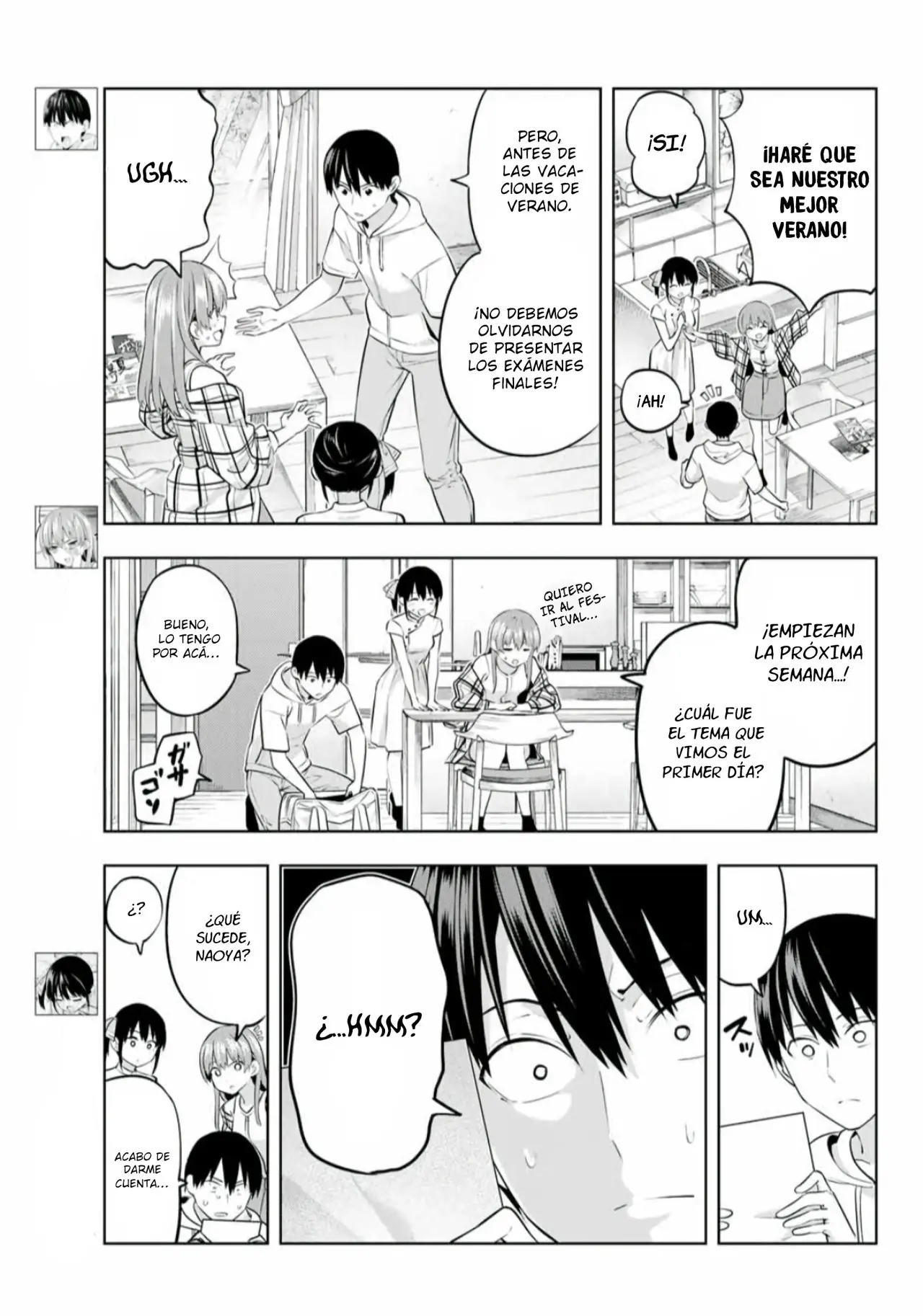 Kanojo mo Kanojo capítulo 41, página 4