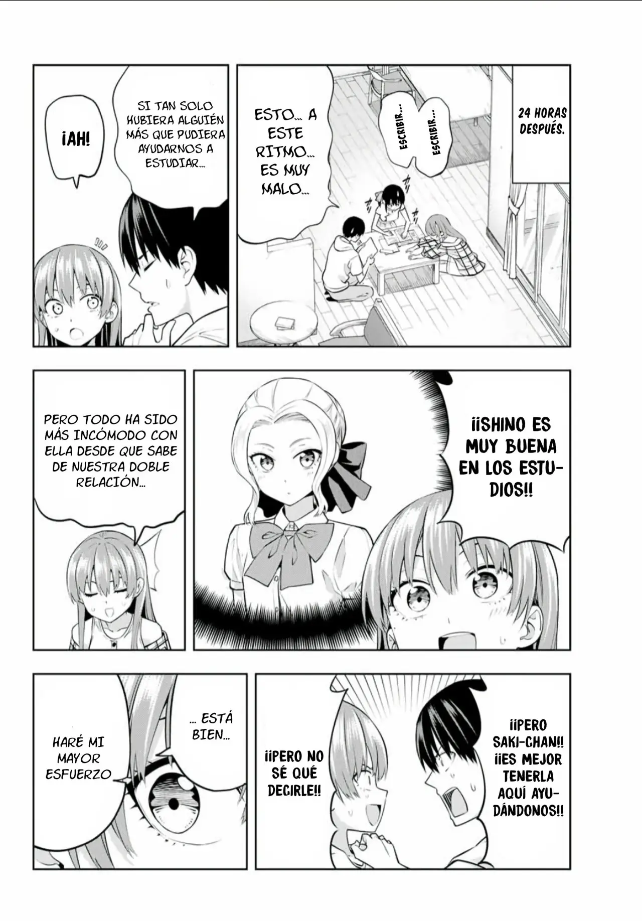 Kanojo mo Kanojo capítulo 41, página 13